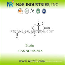 Hohe Qualität D-Biotin 1% 58-85-5